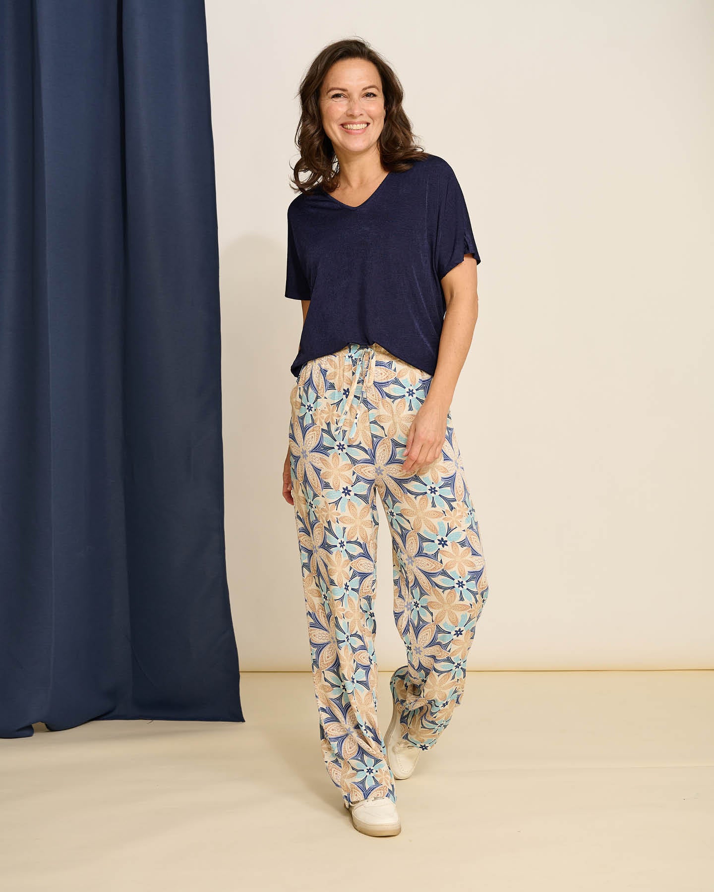 Top - Bella Shine | Navy