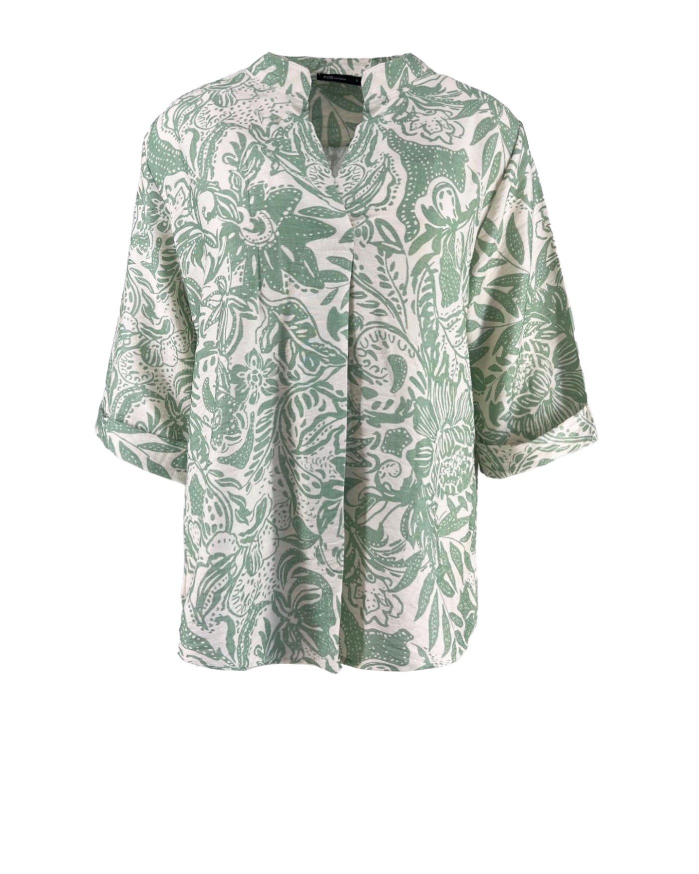 top kylie mono bloem mint