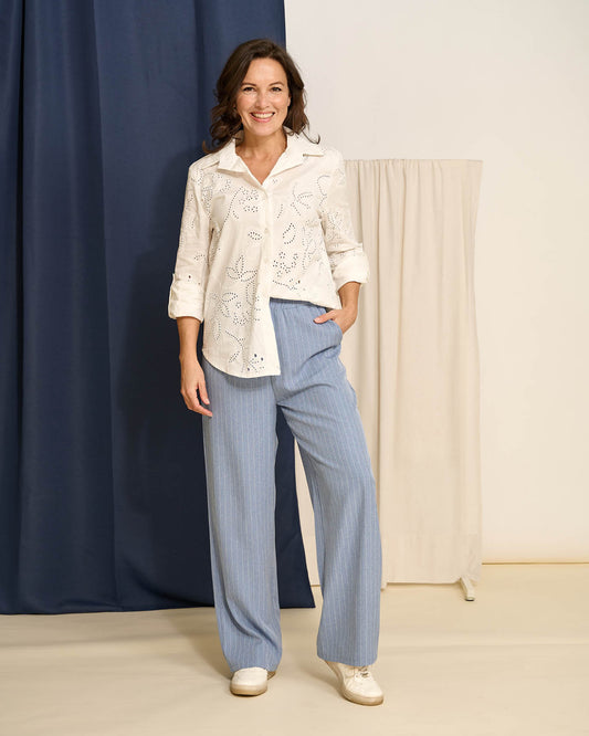 Broek - Rikki Pinstripe | Jeans