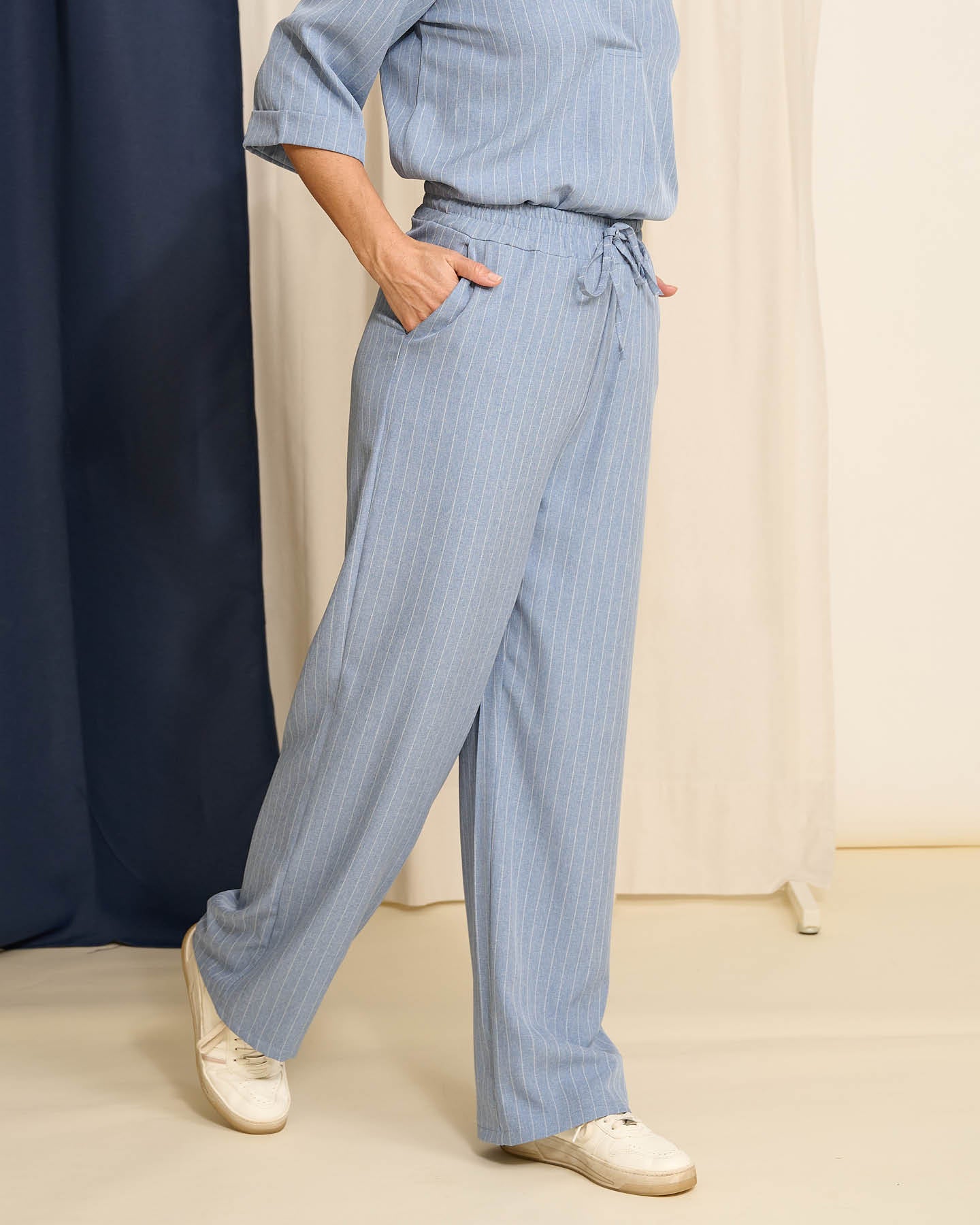Broek - Rikki Pinstripe | Jeans