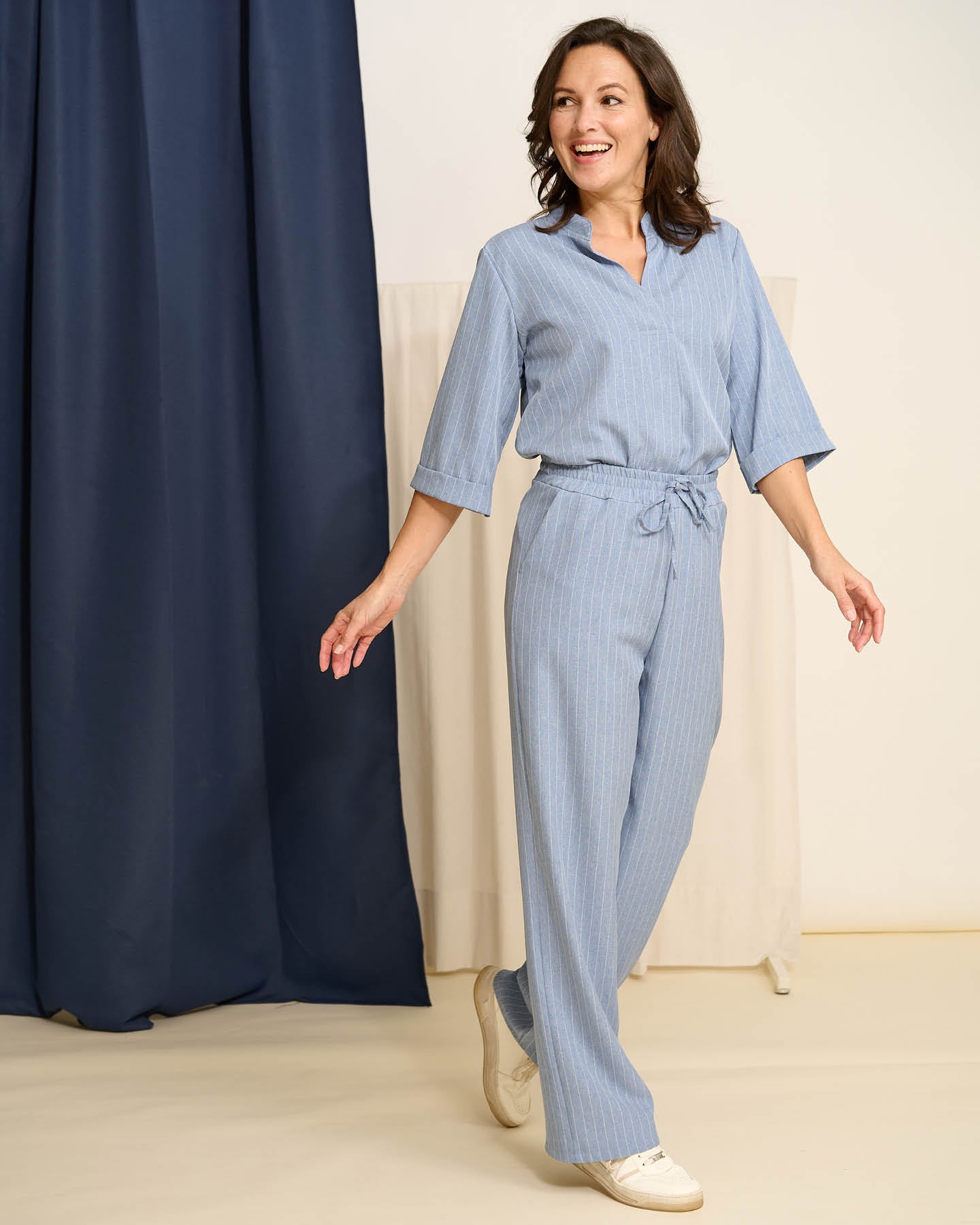 Broek - Rikki Pinstripe | Jeans