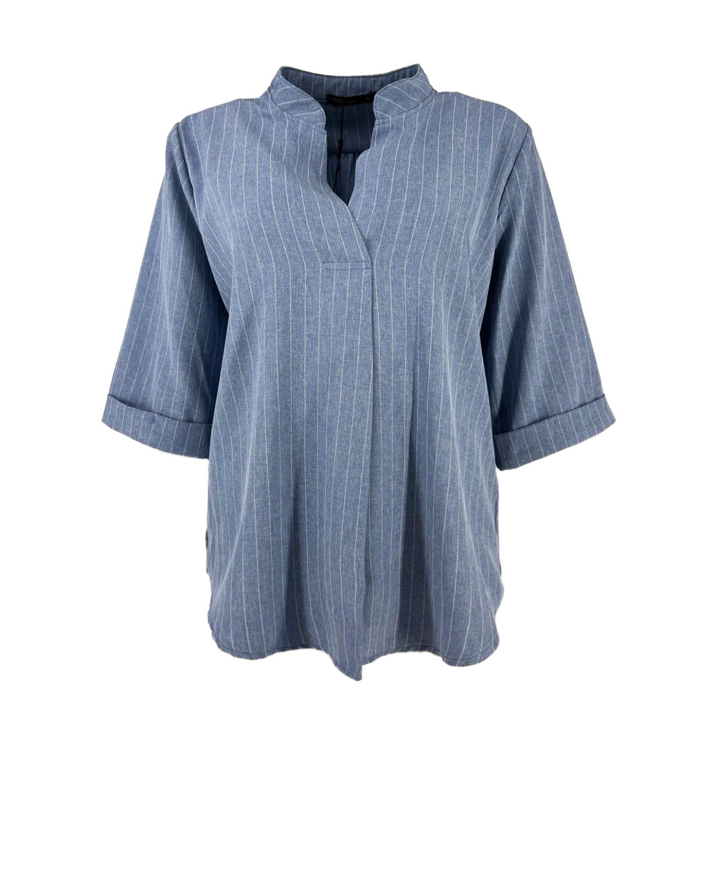 top kylie pinstripe jeans