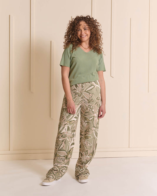 Broek - Rikki Begonia Mix | Army