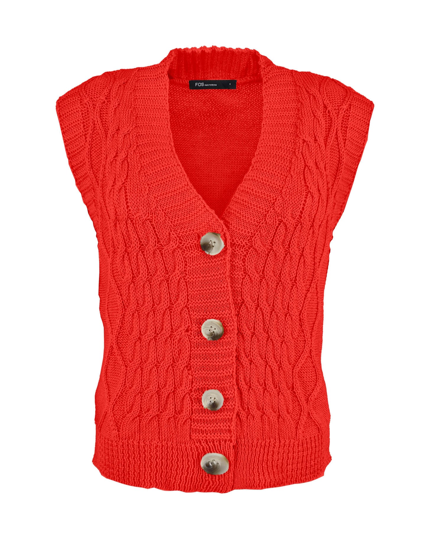 Vest - Manu Uni | Oranje Vesten & Truien