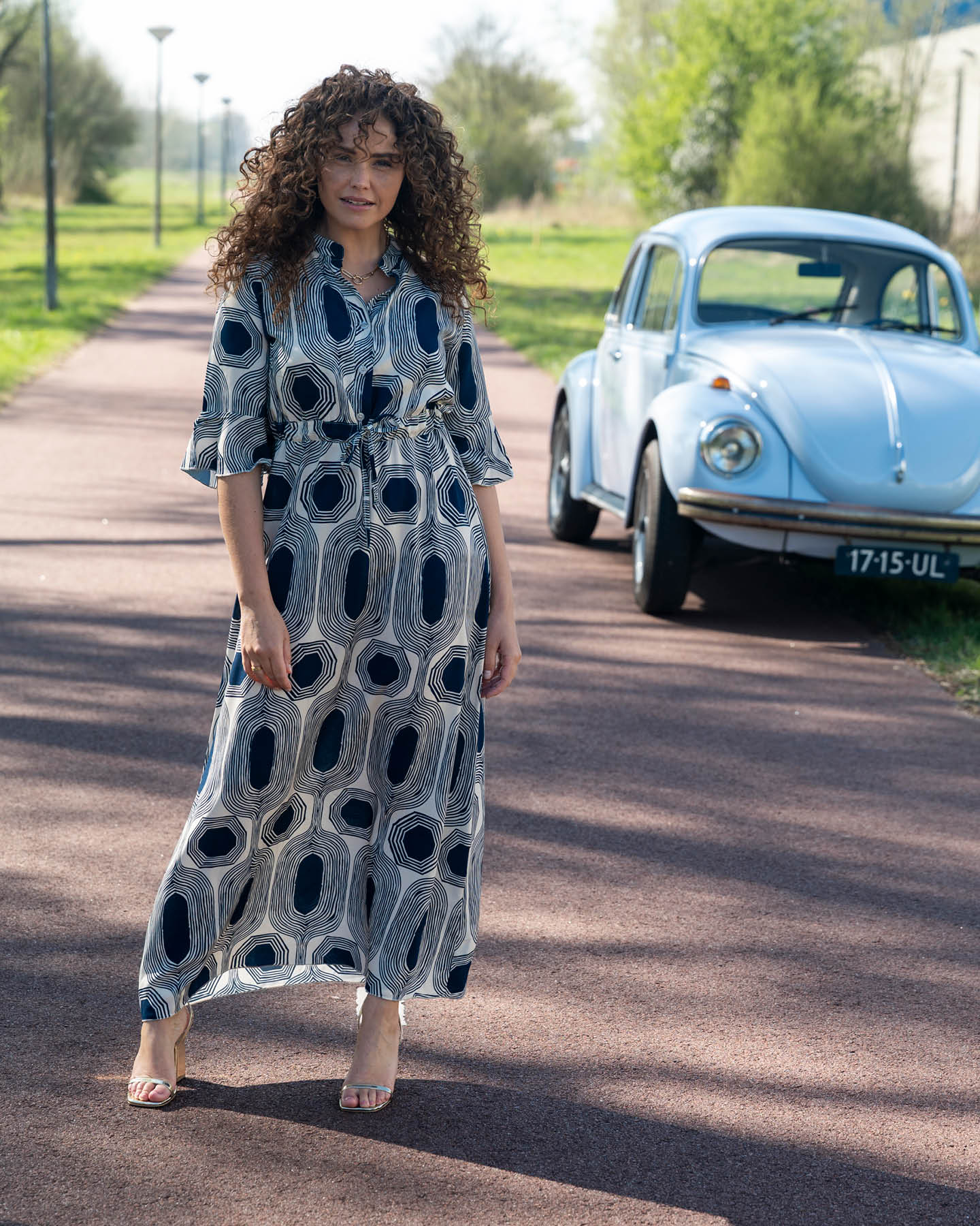 Jurk - Lalia Labyrint | Navy