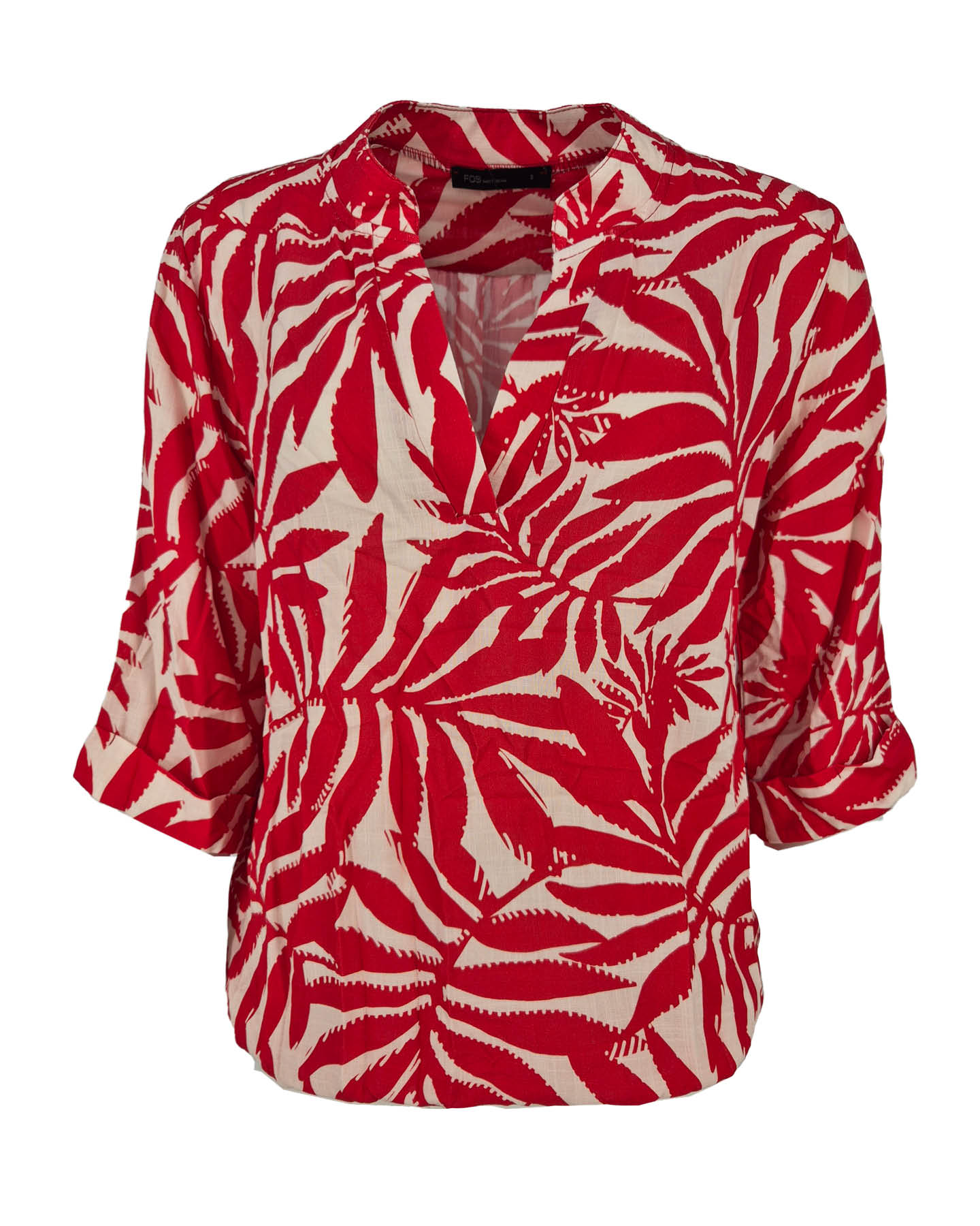 tops kiki mono blad rood