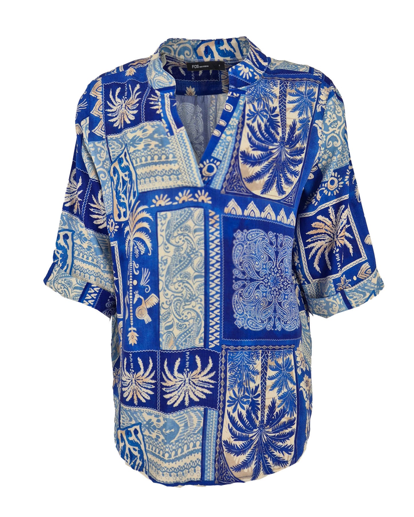 Top - Kyra Palm Patch | Kobalt