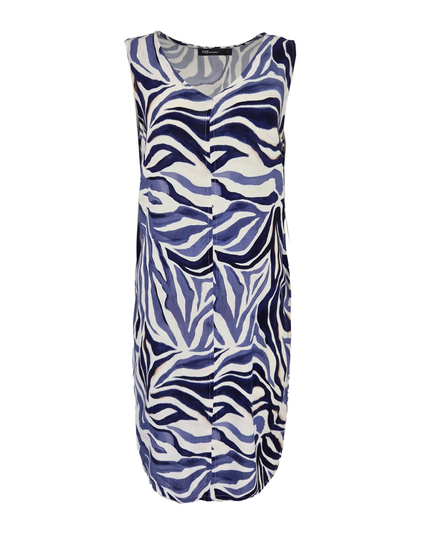 jurk linde z zebra navy