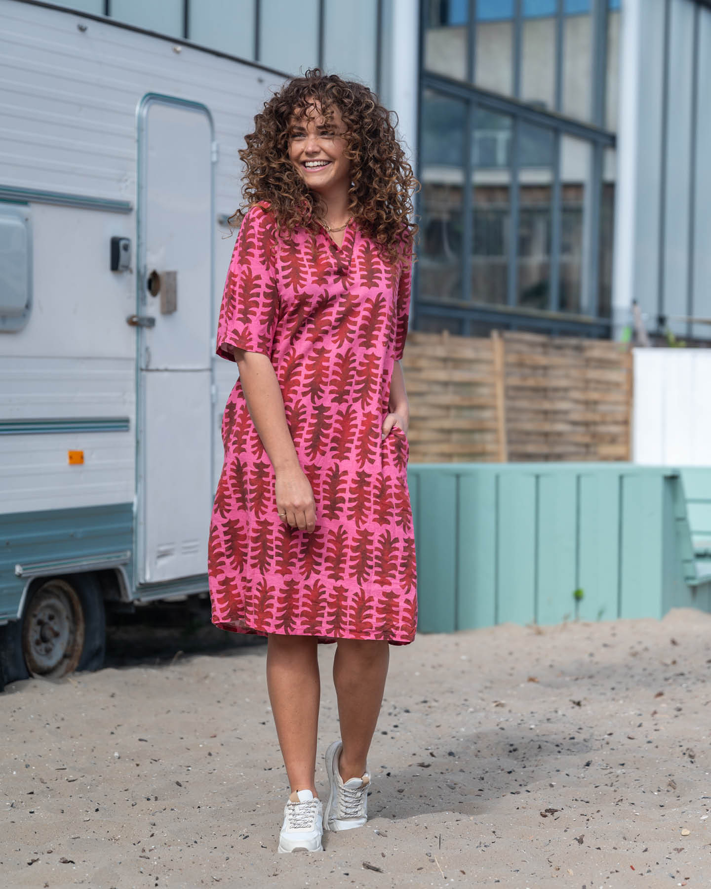 Jurk - Paulien Stamp | Fuchsia