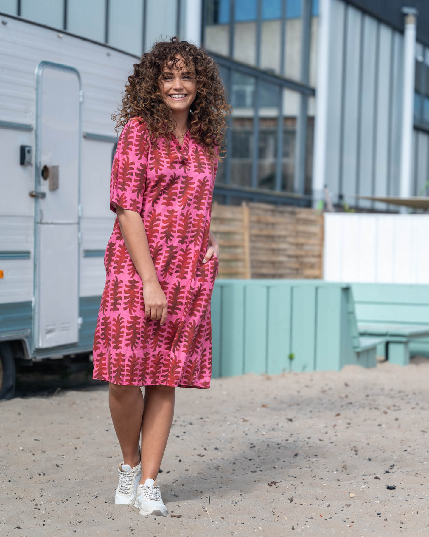 Jurk - Paulien Stamp | Fuchsia