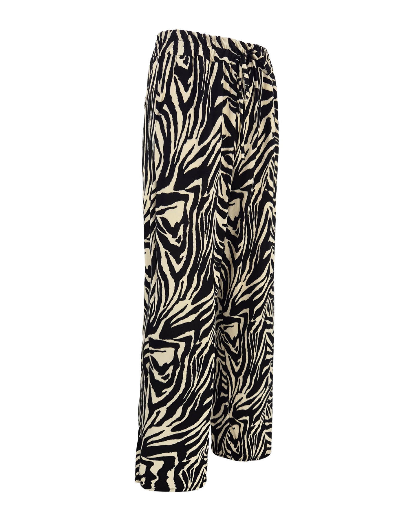 Broek - Rikki Strepen-ET | Zwart Broeken