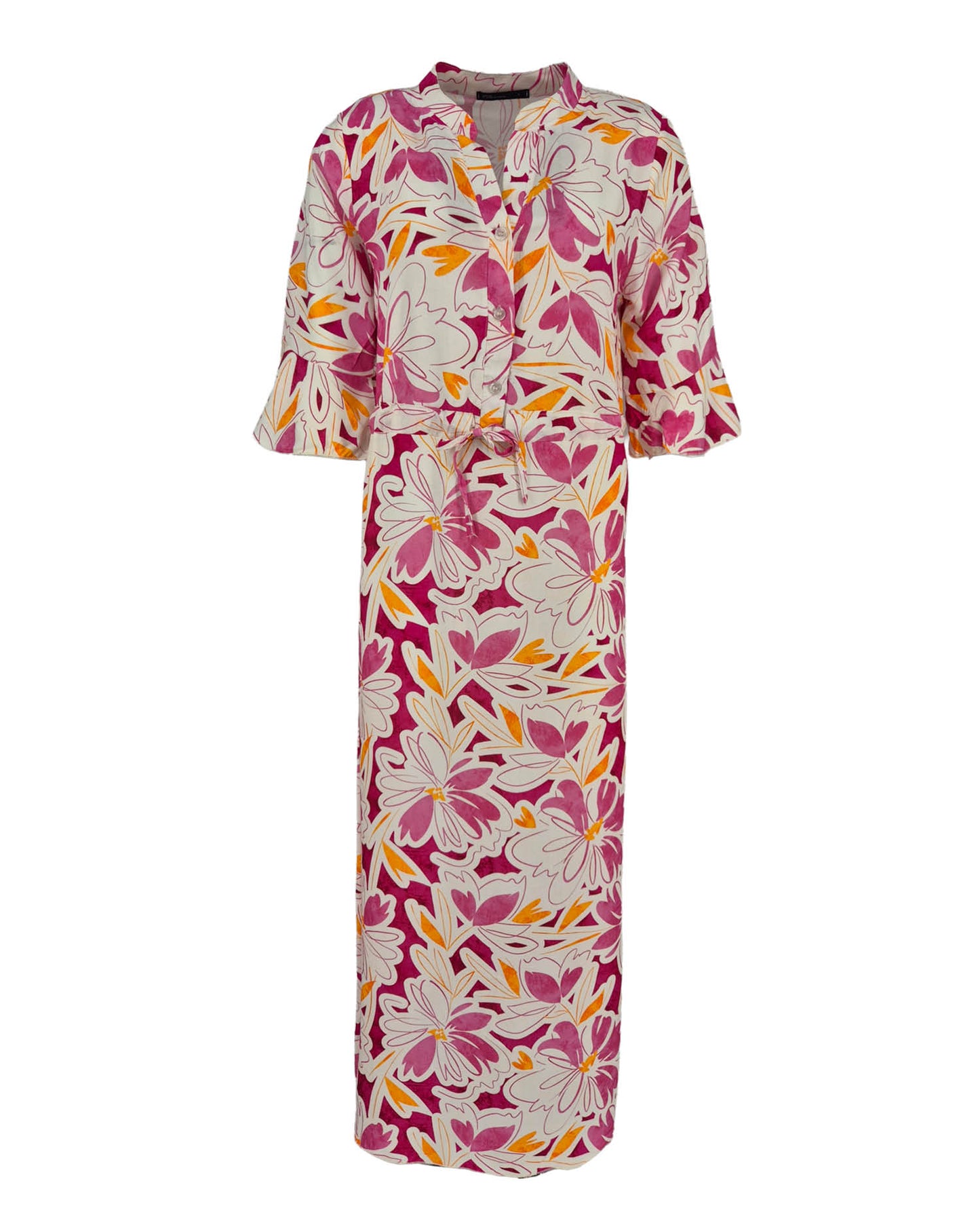 Jurk - Lalia Zomerbloei | Fuchsia