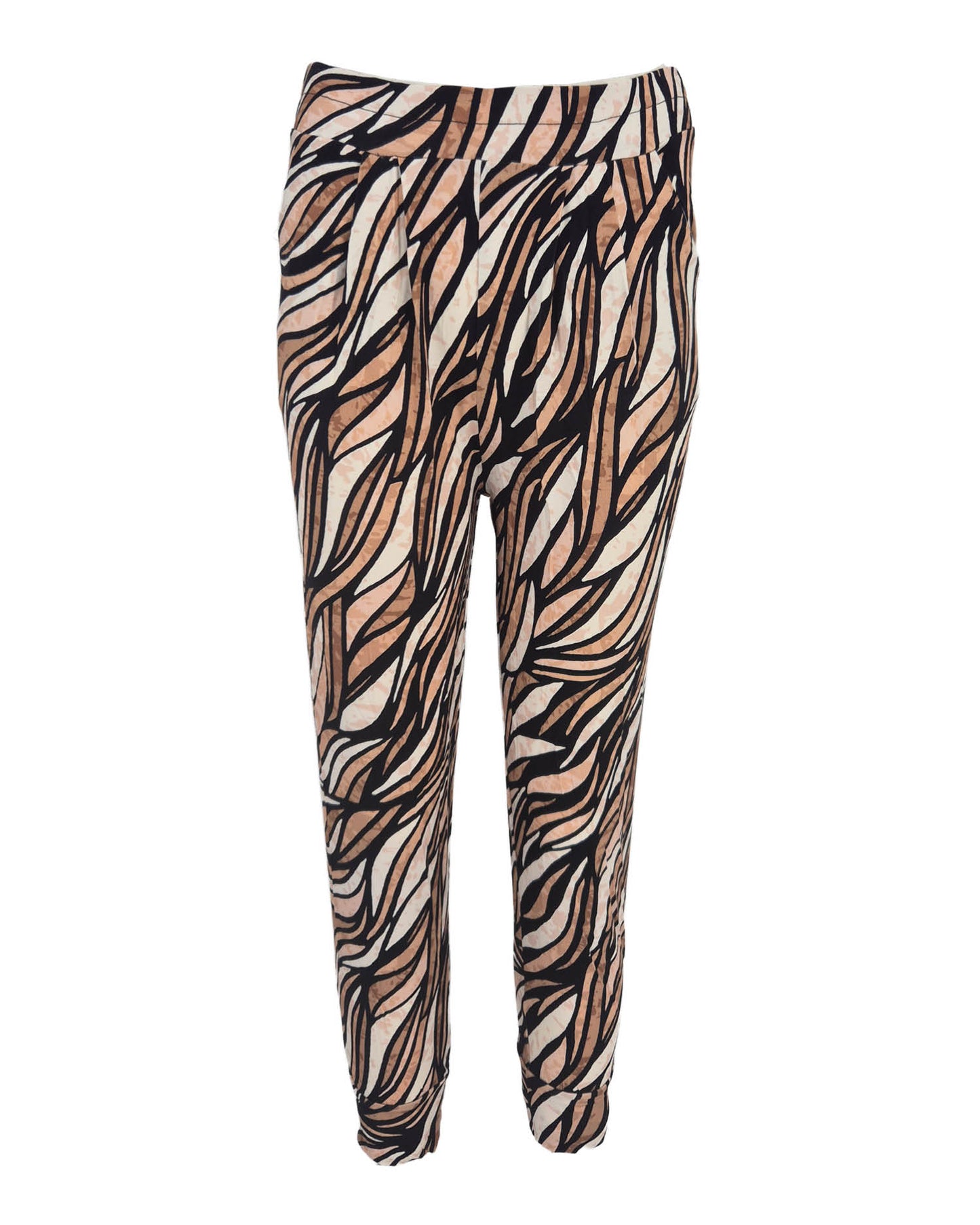 broek lira marmer streep zwart