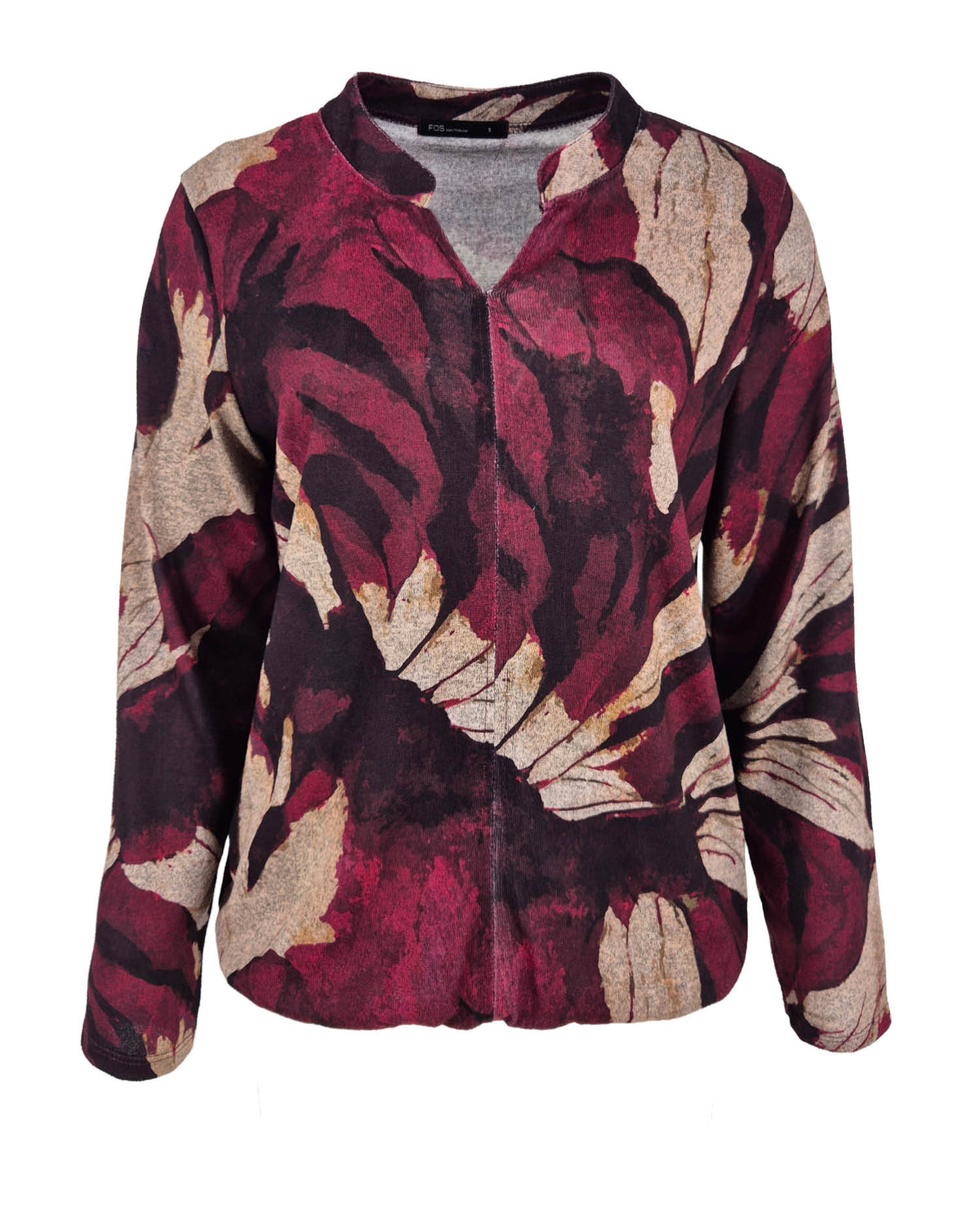 Blouson Didi in bordeaux Wings-dessin
