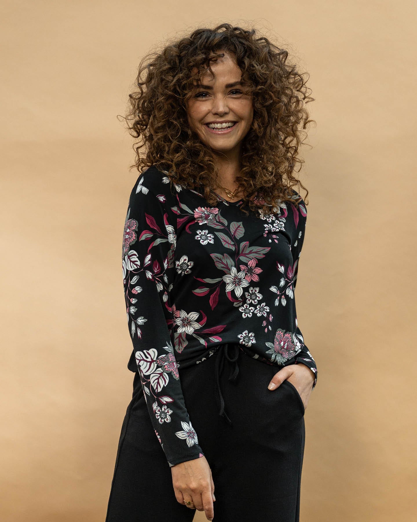 Top - Bella Hortus-ET | Zwart