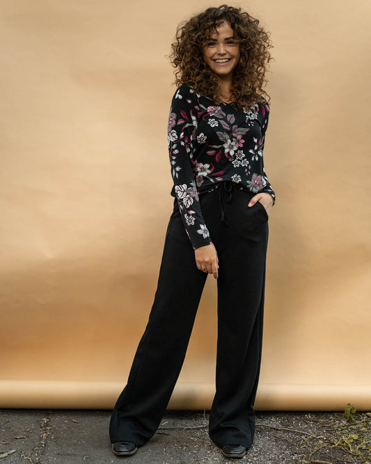Top - Bella Hortus-ET | Zwart