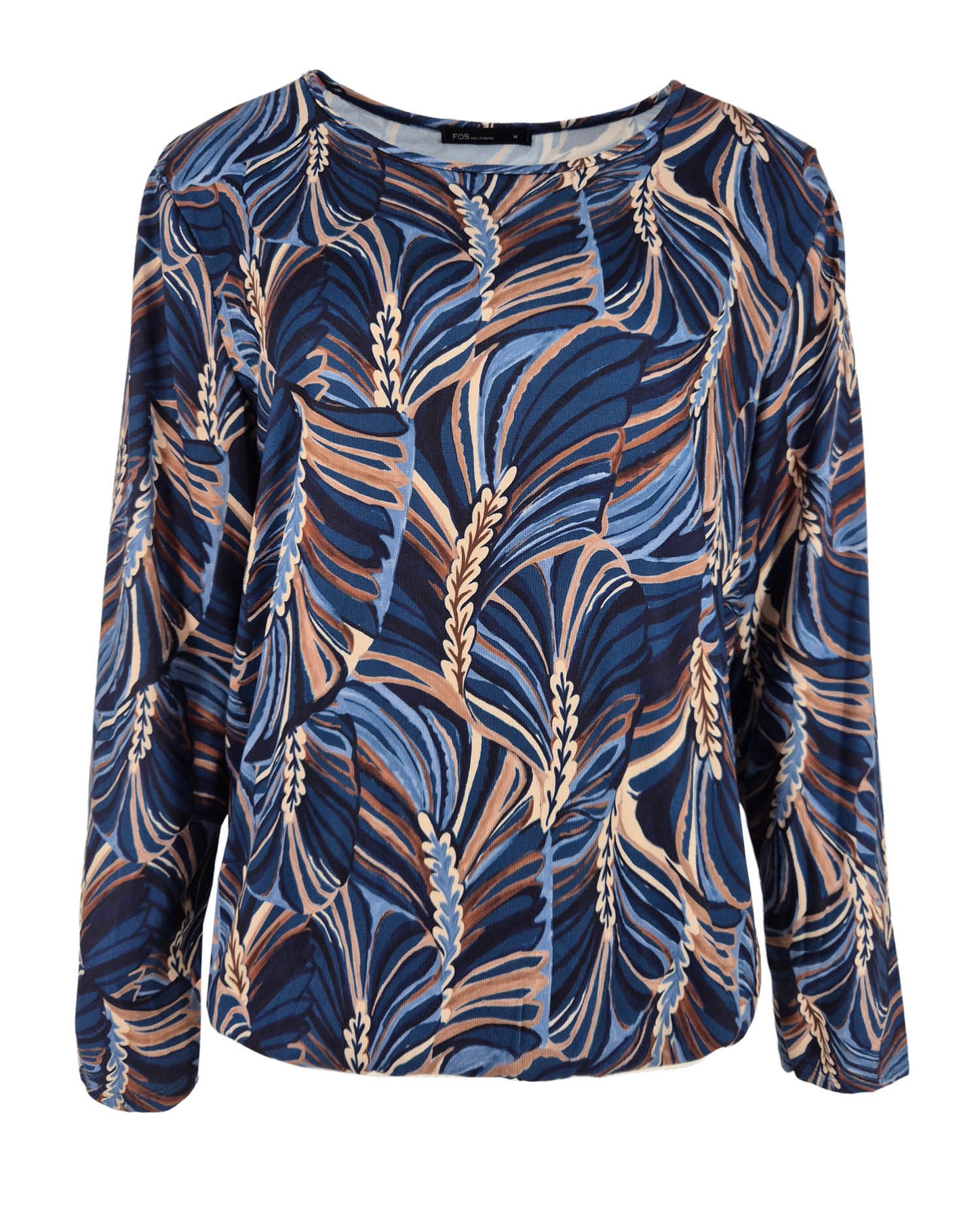 Top - Sisi Feather Line-FB | Navy