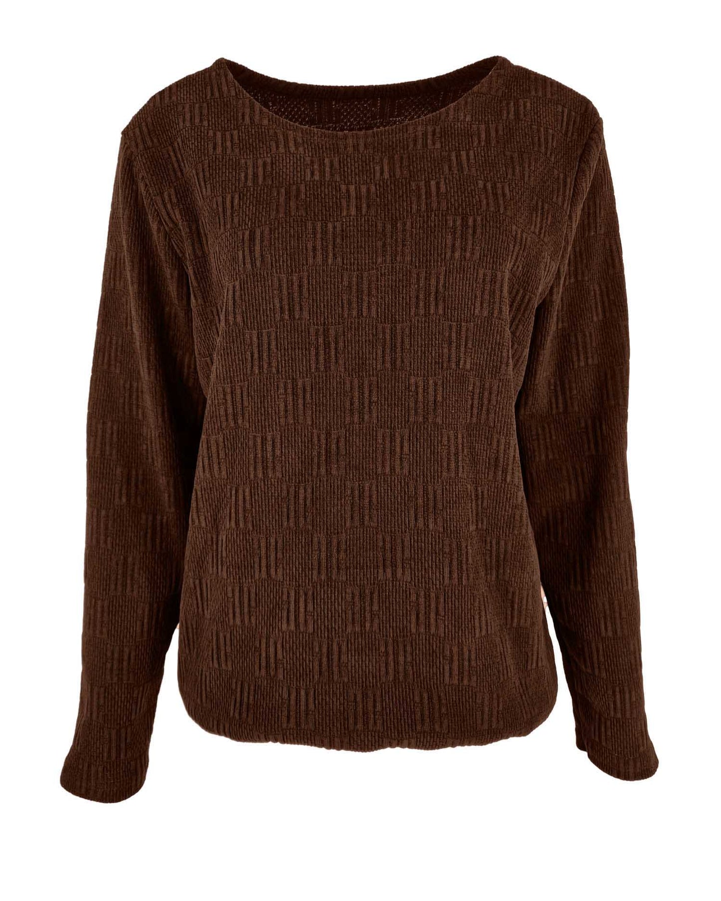 Top - Sisi Jacquard | Bruin Tops & Blouses