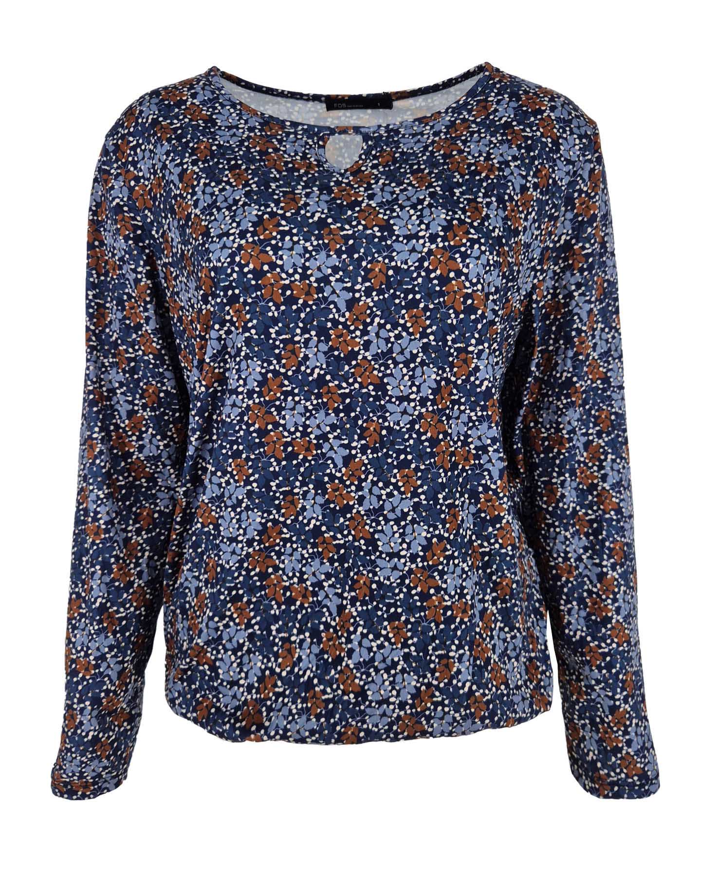 Top - Mimi Millefleur-FB | Navy Tops & Blouses