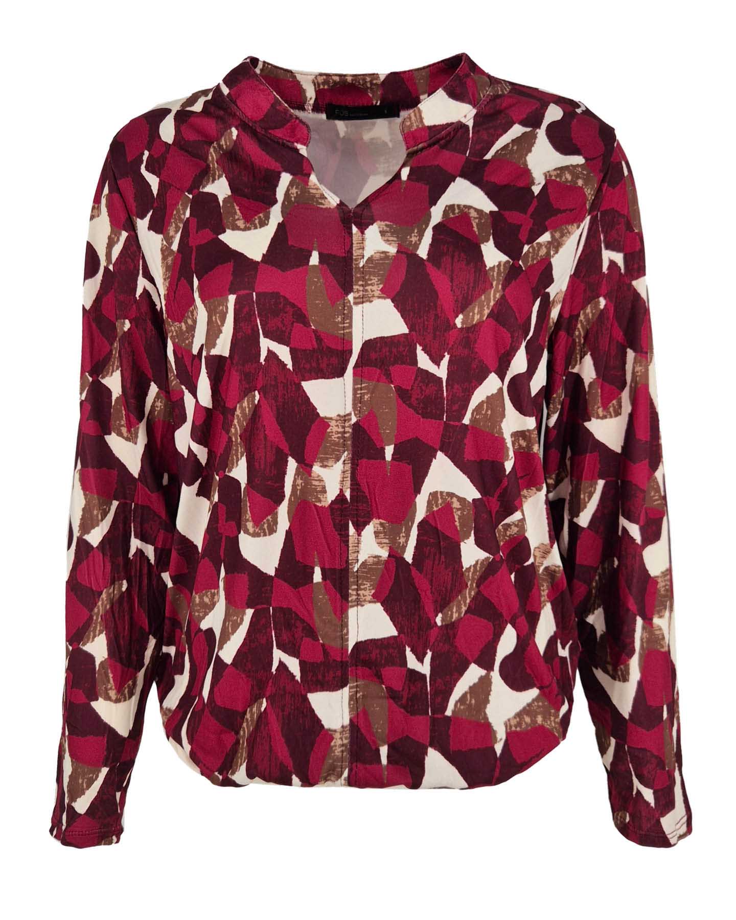 Top - Didi Pebble-FB | Bordeaux Tops & Blouses