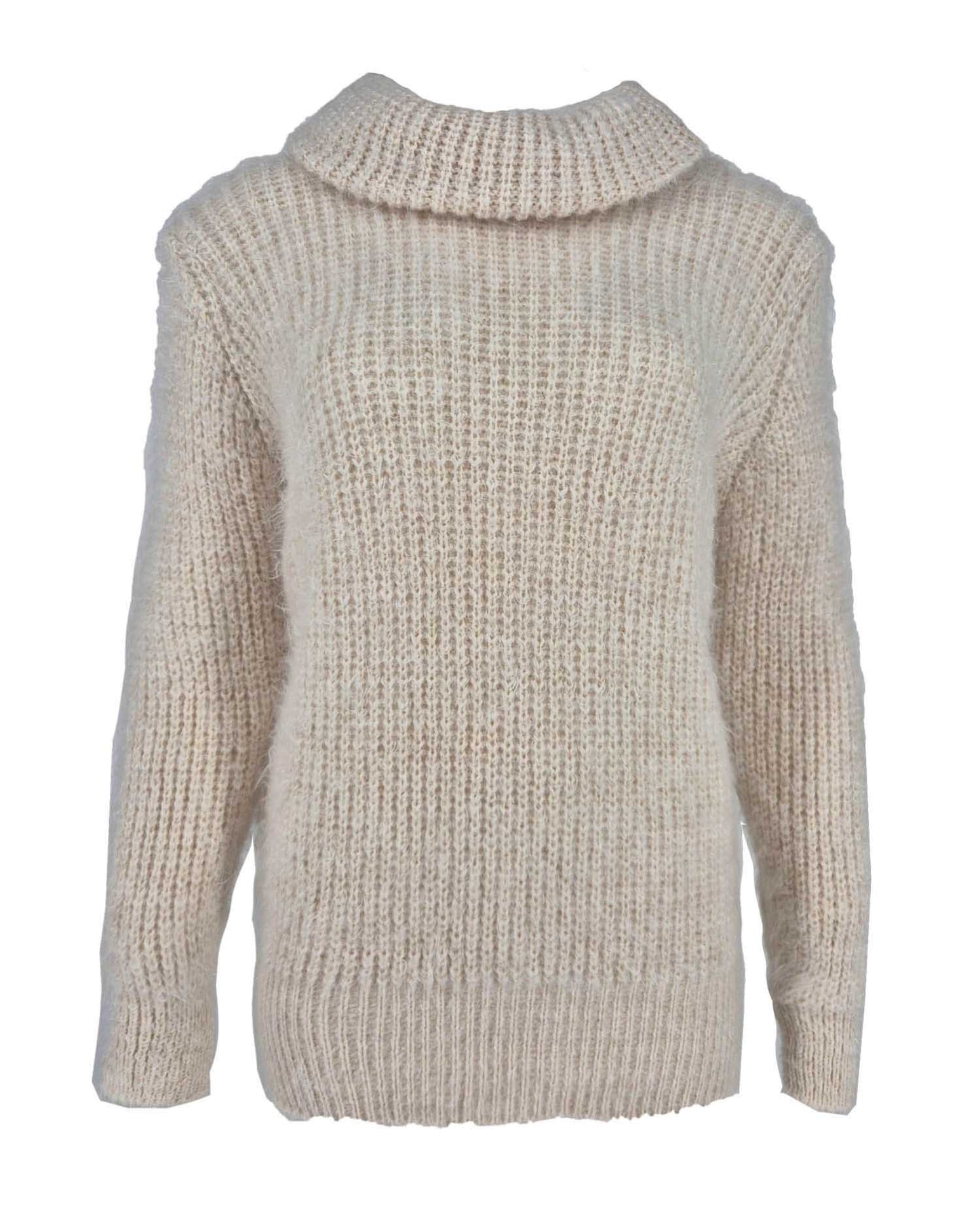 Trui - Emi Fluffy | Beige - Vesten & Truien