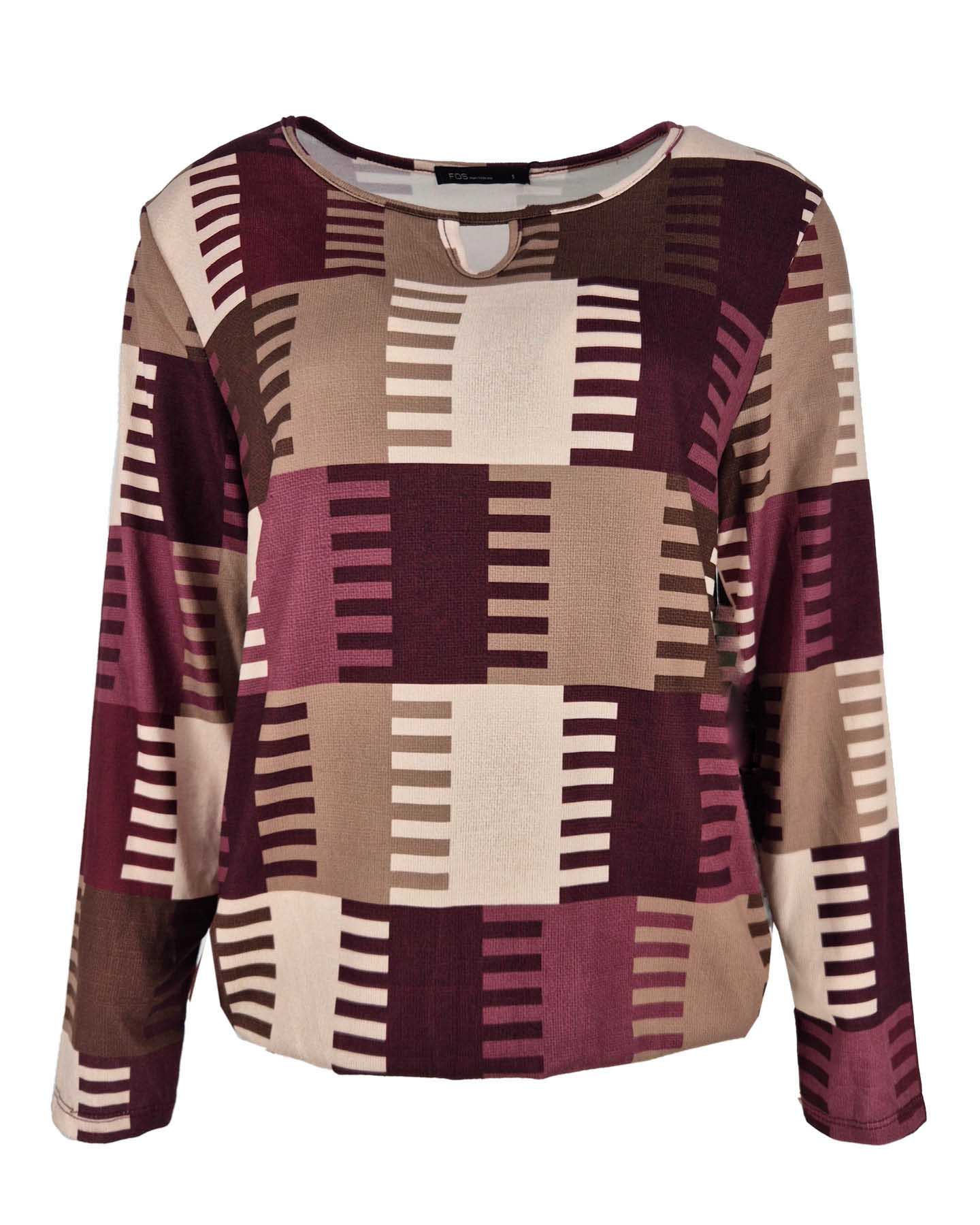 Top - Mimi Blok-FB | Beaujolais Tops & Blouses