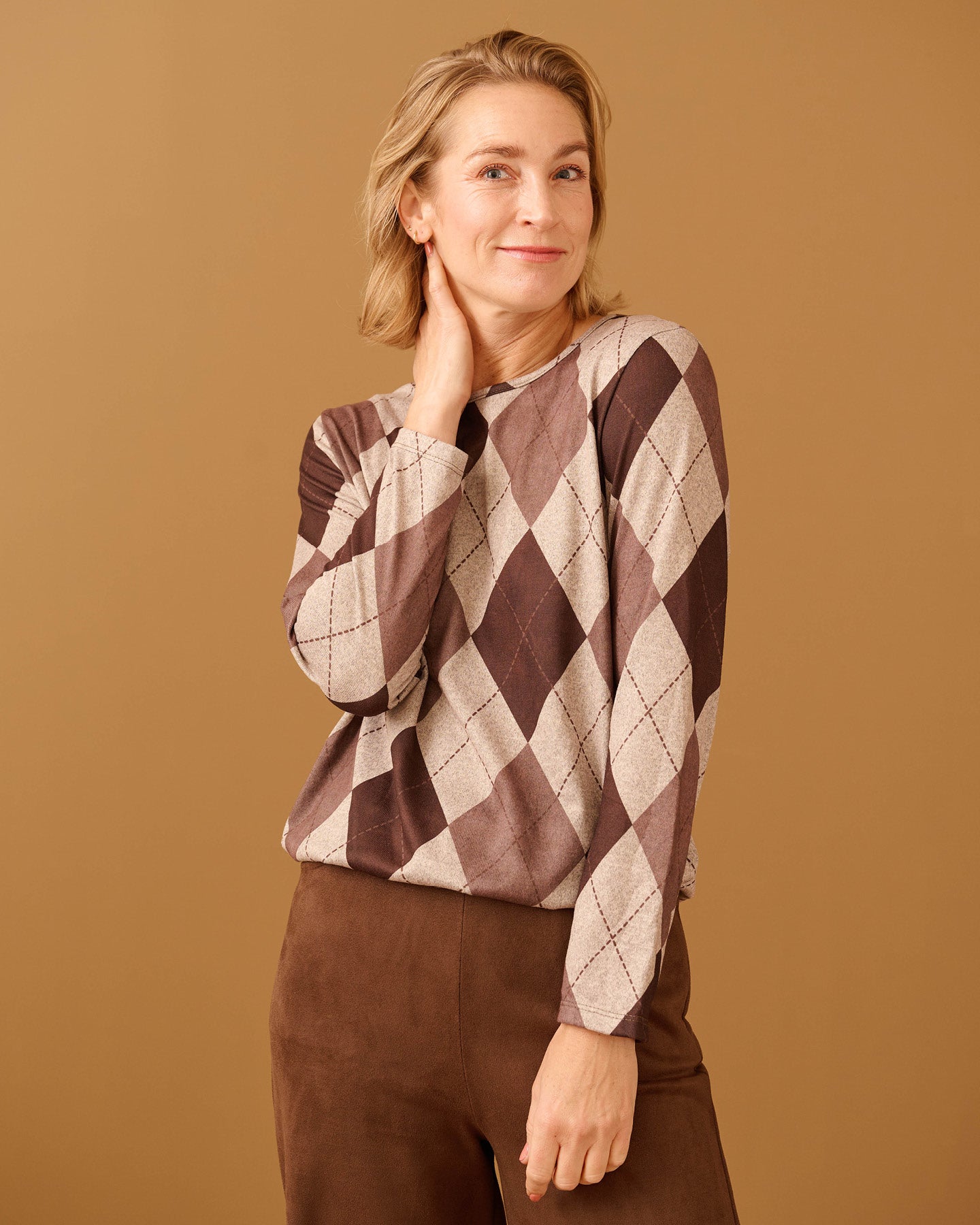 Top - Sisi Ruit-FB | Beige