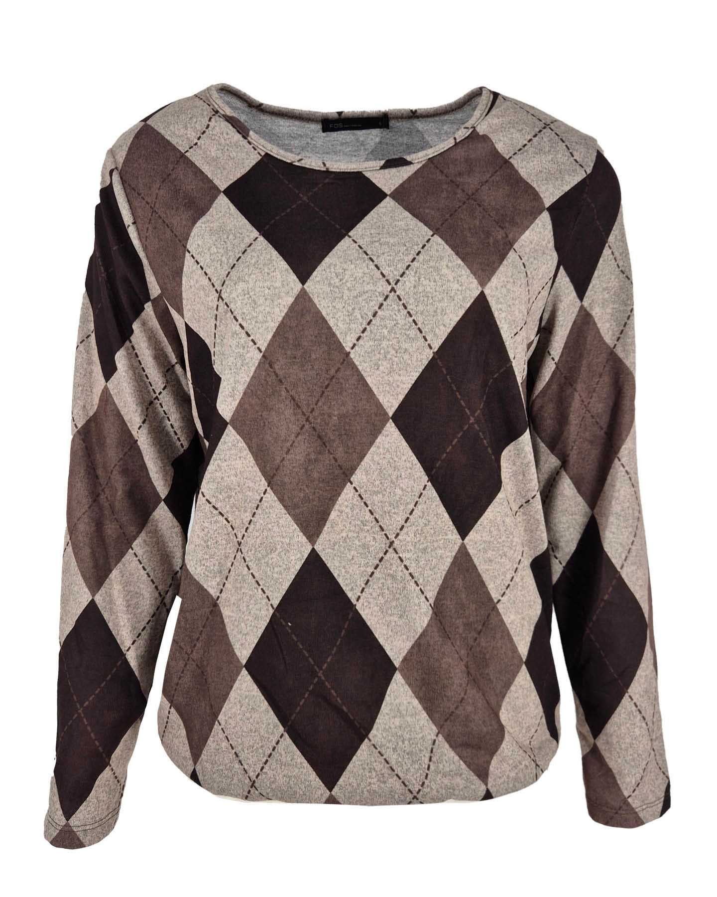 Top - Sisi Ruit-FB | Beige Tops & Blouses