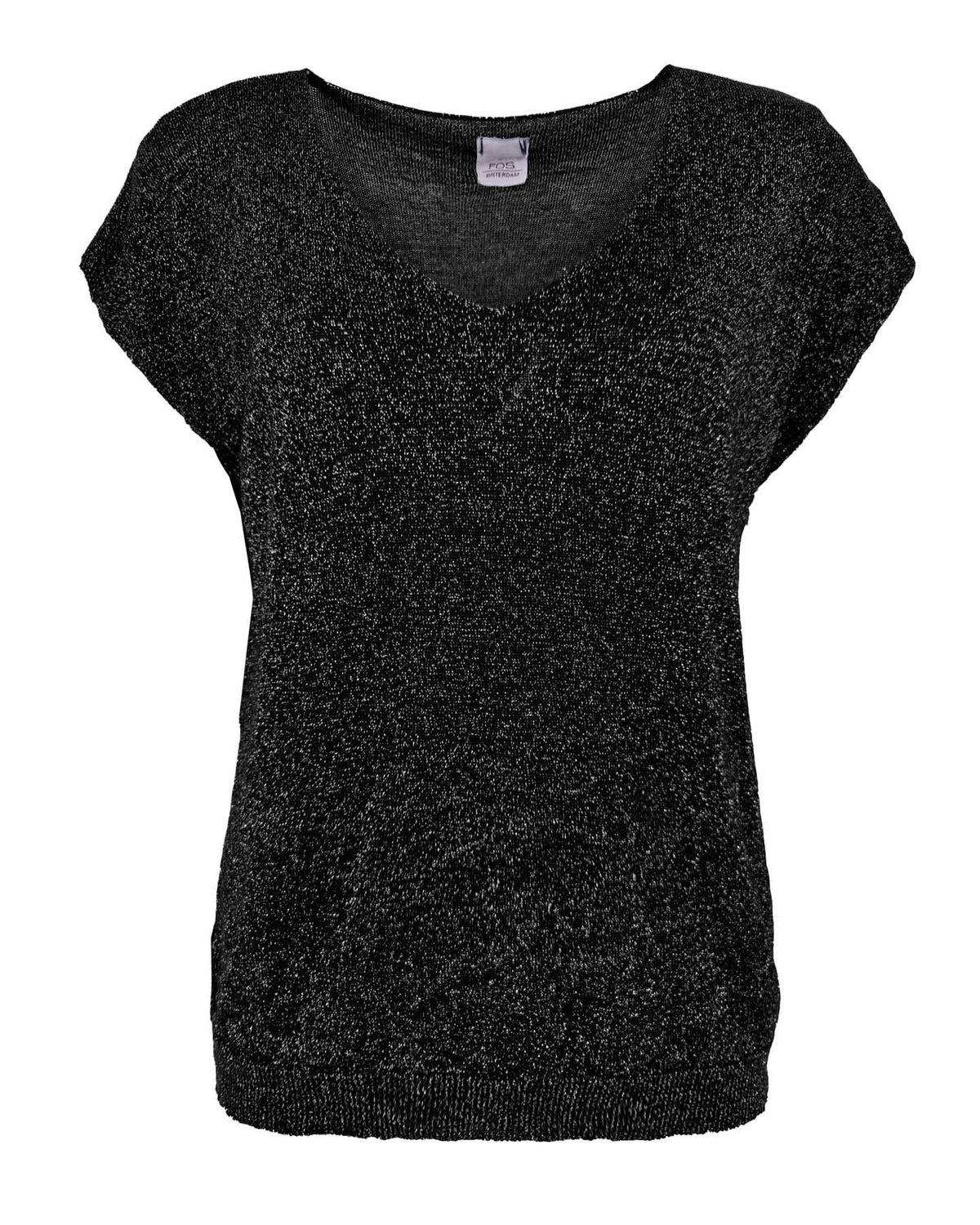 Top - Lunia Lurex | Zwart