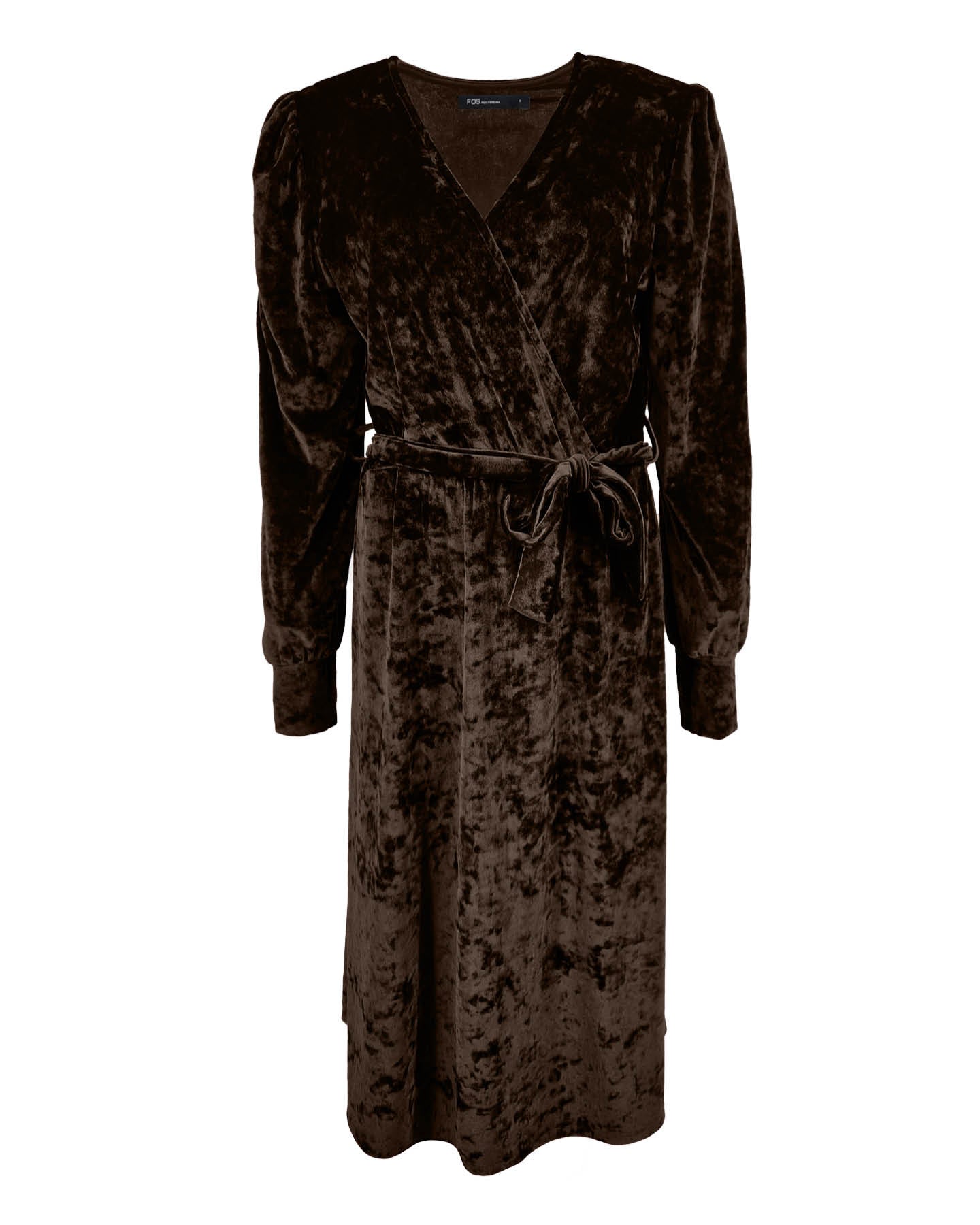 Jurk - Joyo Velours | Bruin