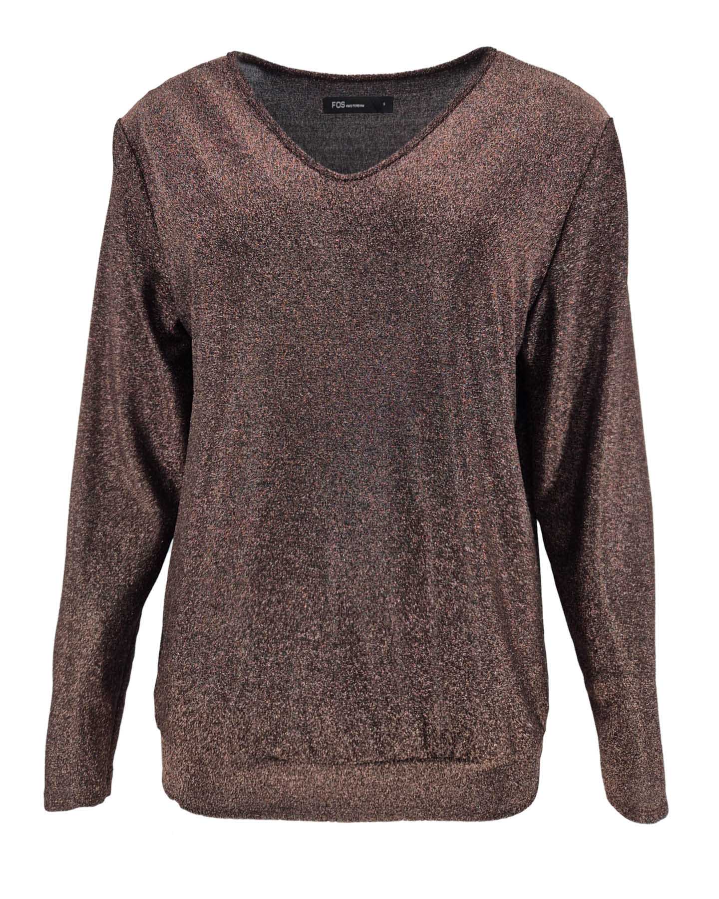 Top - Bella Lurex | Bruin Tops & Blouses