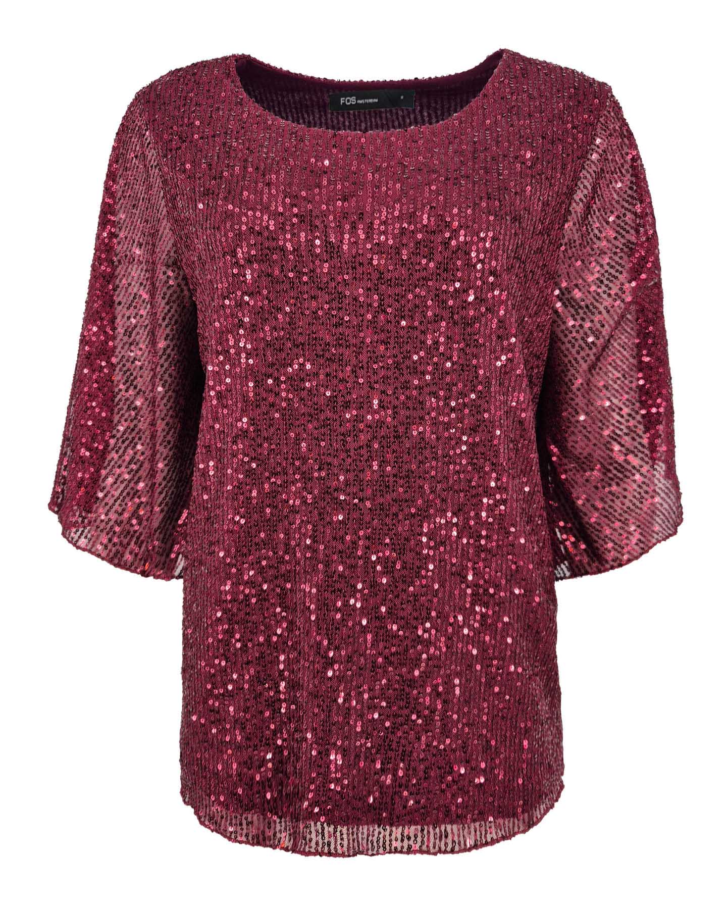 Top - Mariposa Pailletten | Beaujolais Tops & Blouses