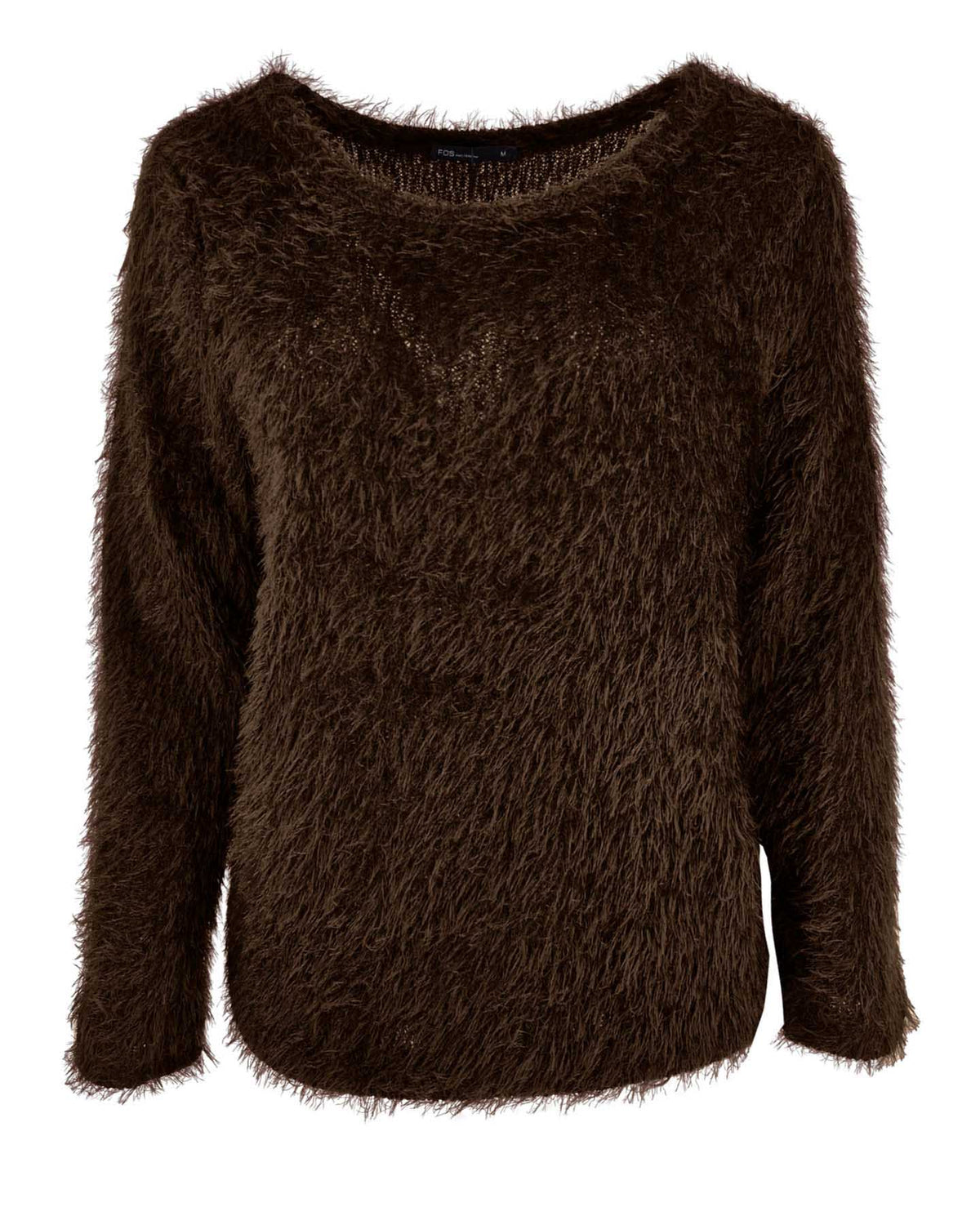 Top - Sisi Fluffy Chenille | Bruin
