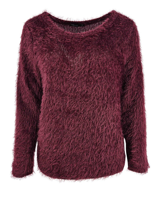 Top - Sisi Fluffy Chenille | Beaujolais