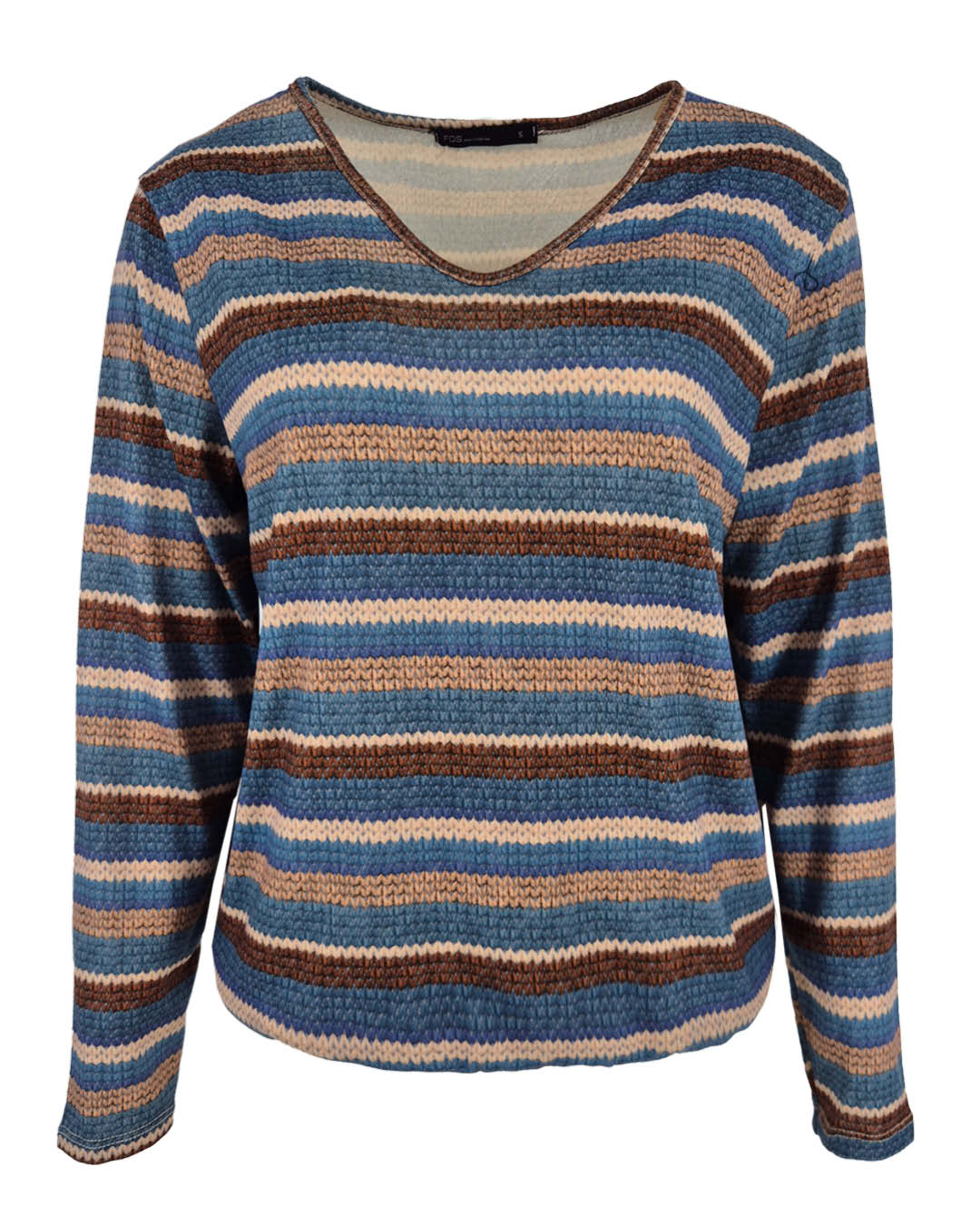 Blouson Nico Jeans met knitted look dessin