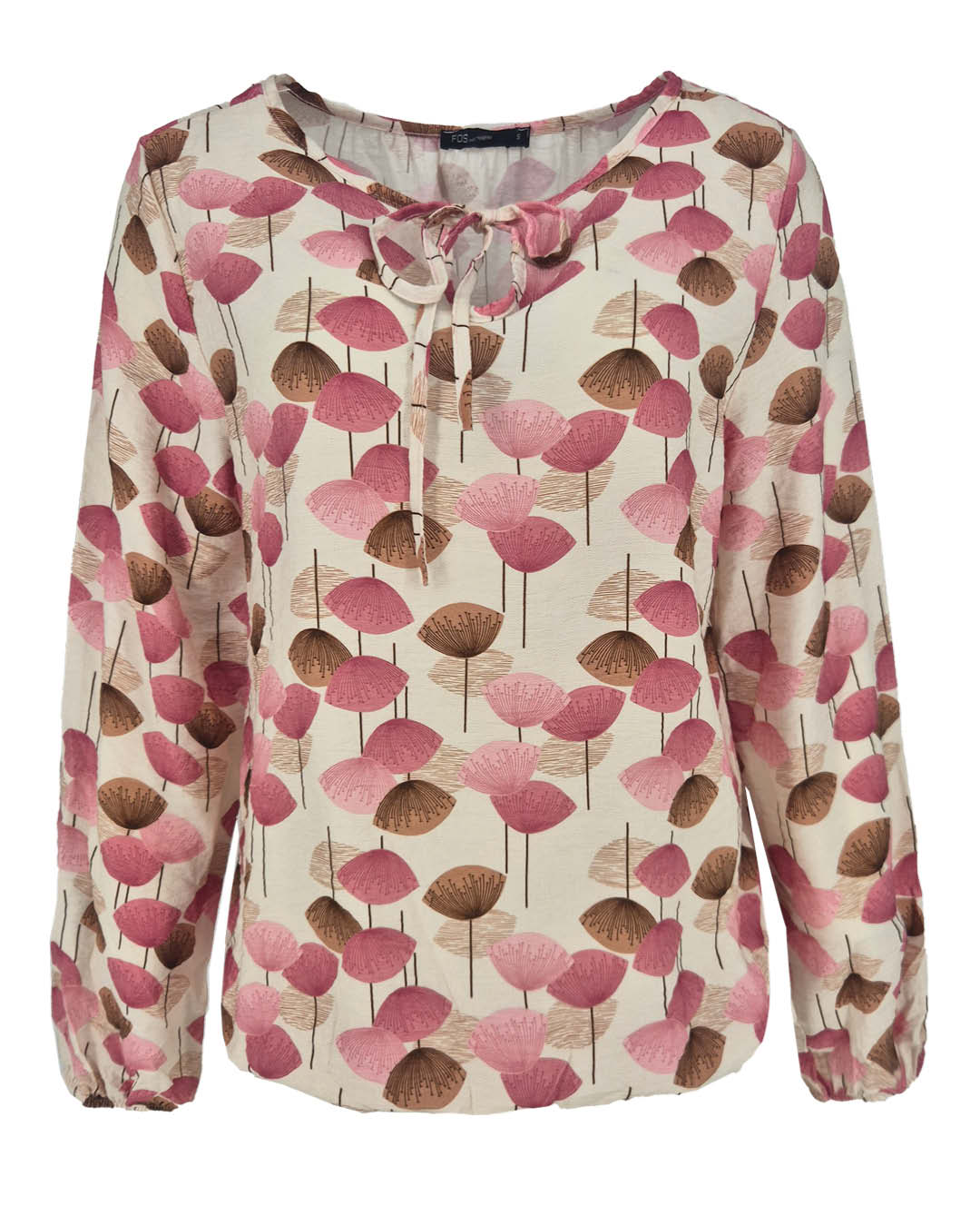 Blouson Lexi Roze met bloemen dessin