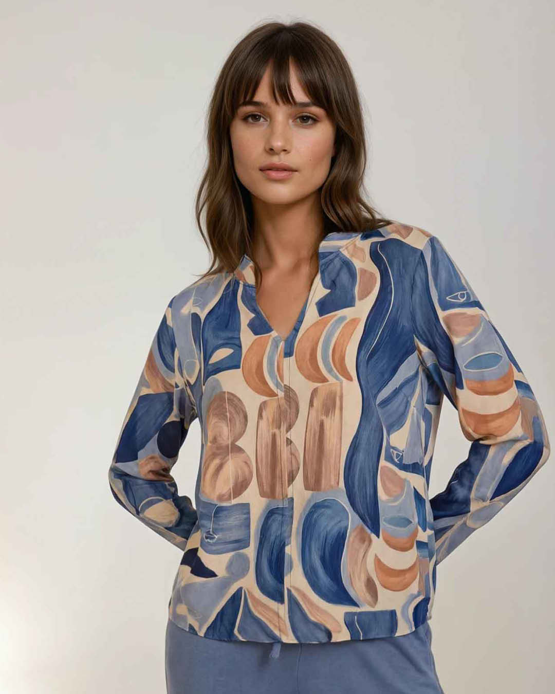Blouson Didi Jeans met grafisch dessin