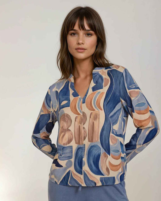 Blouson Didi Jeans met grafisch dessin
