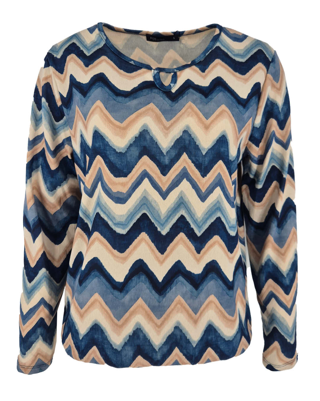 Blouson Mimi met missoni dessin in jeans