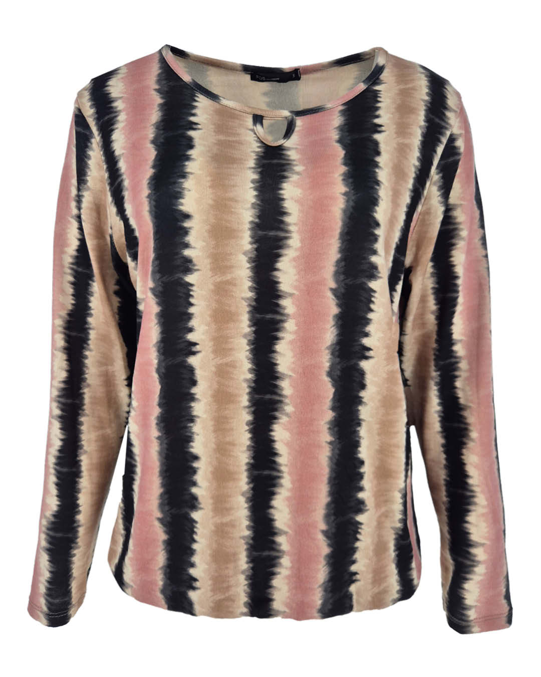 Blouson Mimi Roze met grafisch dessin