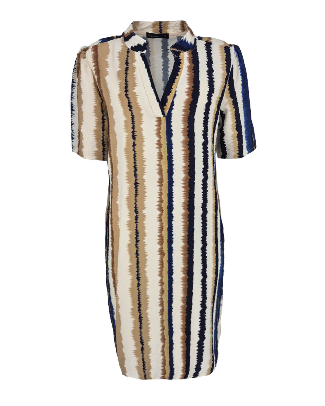 Jurk - Aurelia Multi Streep | Navy