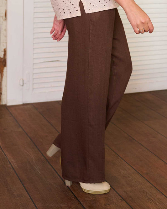 Broek - Fieke Uni | Bruin
