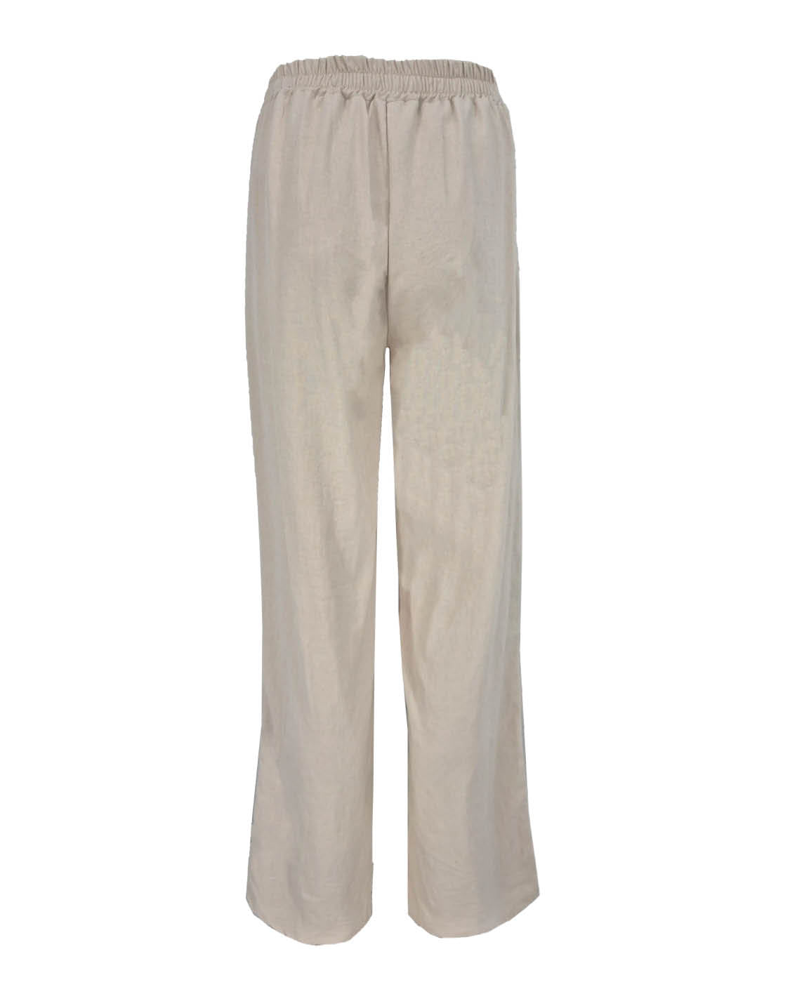 Broek - Fieke Uni Linnen | Beige