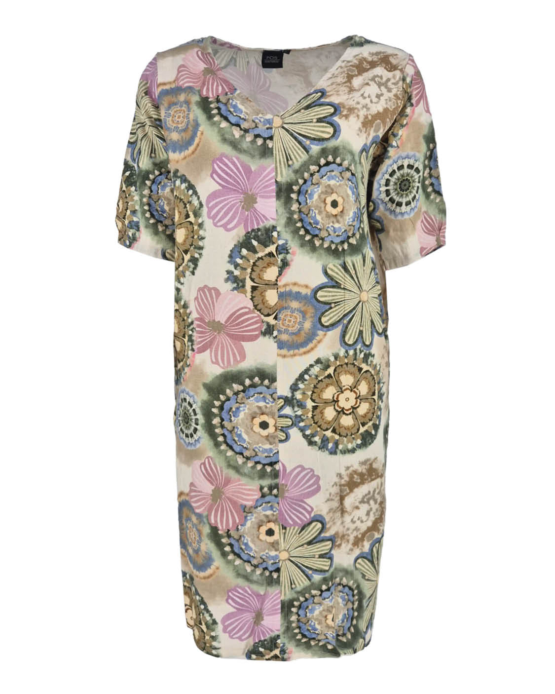Jurk - Linde Flower splash | Army