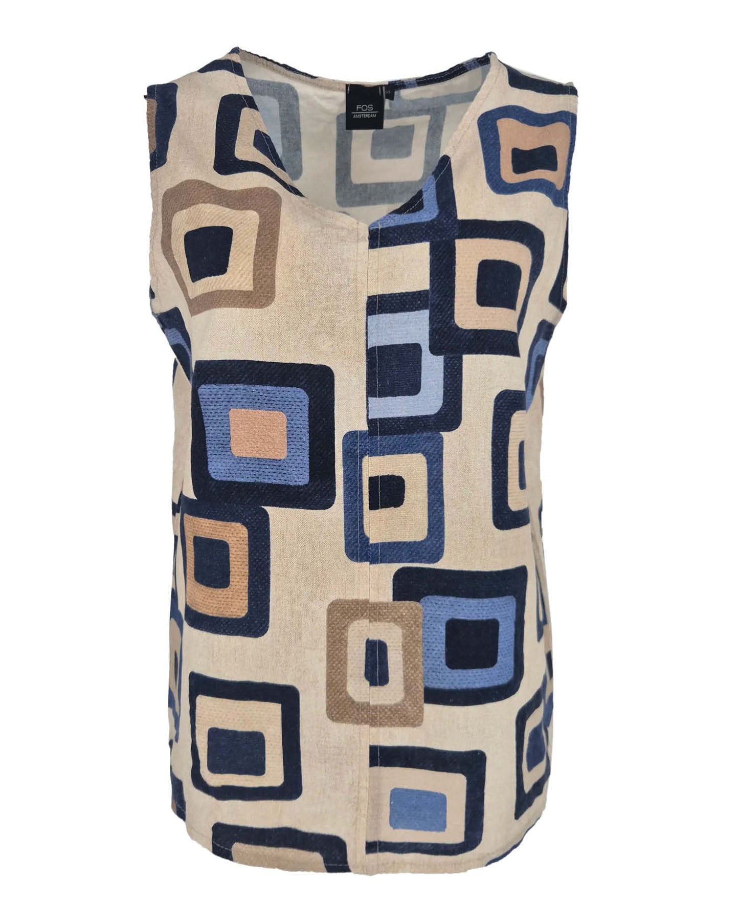 Top - Linda Square | Navy