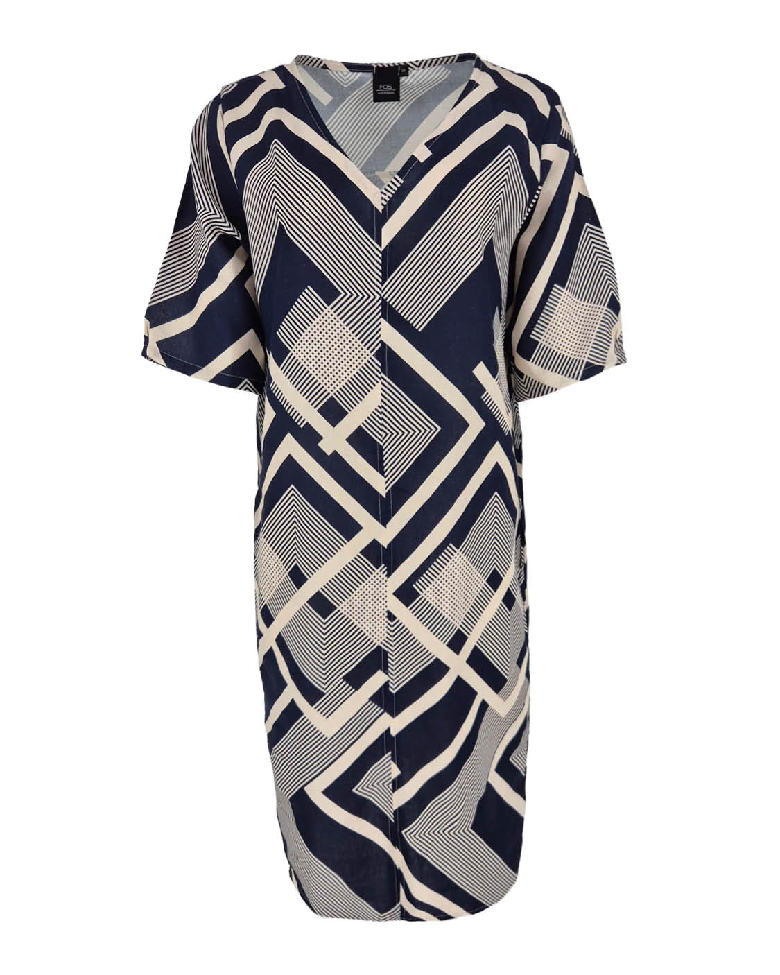 Jurk - Linde Square line | Navy