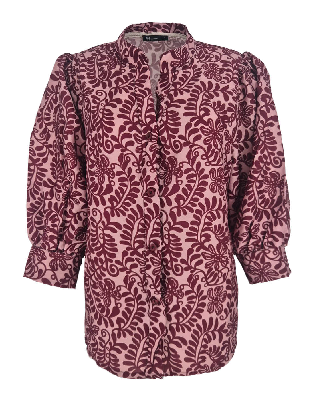 Blouse - Boho Bloem swirl | Roze