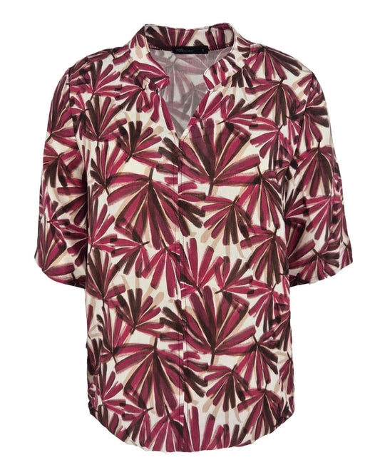 Top - Doortje Waaierblad | Plum