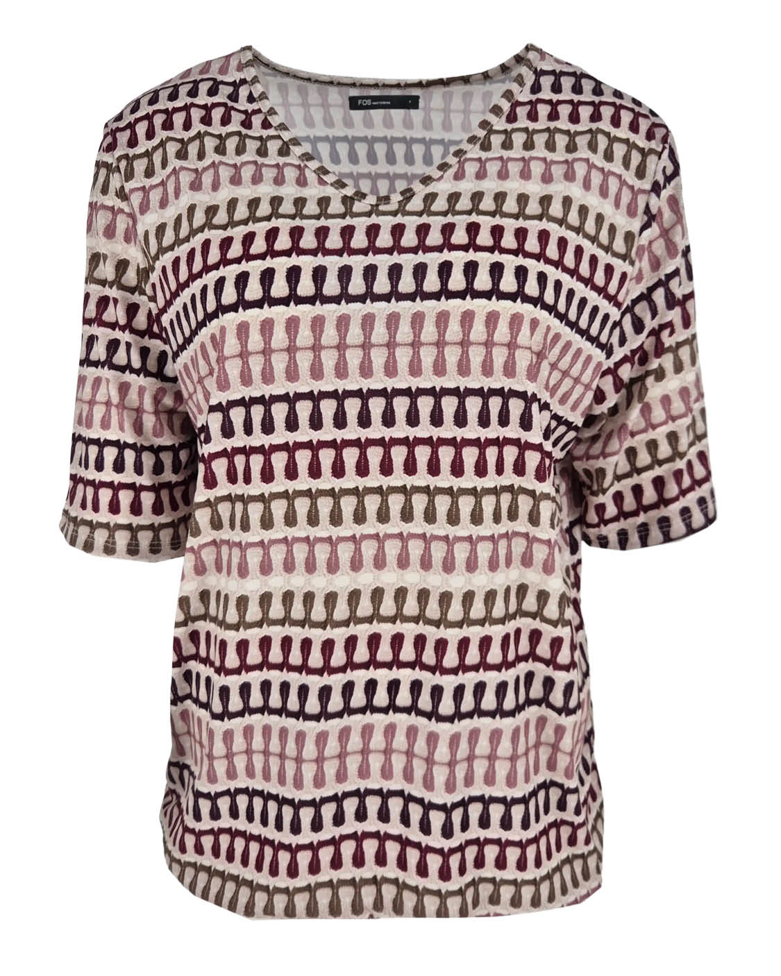 Top - Vivi Knit look | Plum