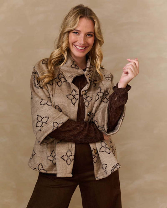 Jack - Aveline Dotted Symbols | Beige